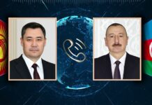 Садыр Жапаров Азербайжандын Президенти Ильхам Алиевди туулган күнү менен куттуктады