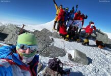 Кыргыз альпинисти Кадыр Нурматов Антарктидадагы эң бийик чокуну багындырды