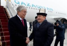 Казакстандын президенти Касым-Жомарт Токаев Бишкекке учуп келди