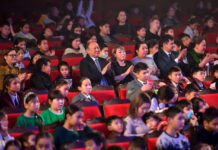 В Бишкеке прошла ёлка мэра. Фоторепортаж