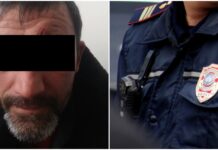 В Лебединовке пьяный водитель избил милиционеров и порвал их форму