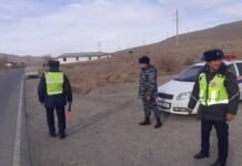 Баткендин чек арага чектешкен аймактарында коомдук коопсуздук көзөмөлдөнүүдө