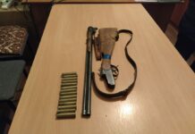 Кадамжайда мыйзамсыз сакталып жүргөн ок атуучу курал алынды