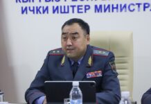 Улан Ниязбеков: Жаңы жылда милиция кызматкерлери күчөтүлгөн тартипте кызматын өтөйт
