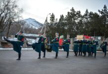 В «Ата-Бейите» похоронили пограничника, погибшего в ходе конфликта на границе