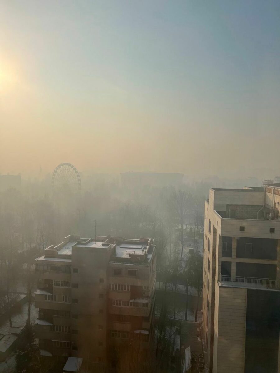 Photo 5240322063963636097 y черная пелена над бишкеком - жуткие кадры