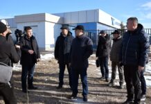 Садыр Жапаров ознакомился с модернизаций аэропортов «Иссык-Куль» и «Каракол»