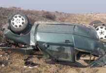 Айдоочу катуу ылдамдыкта келе жатып кырсыкка учурады, – видео