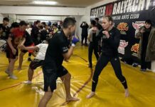 ВИДЕО: Валентина Шевченко тренируется с молодыми бойцами в Балыкчи