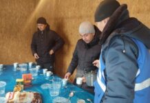 МЧС организовало пункты обогрева на оживленных трассах