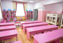 В Бишкеке после капремонта открыли детский сад №8. Фото