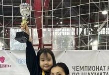 Аида Салянованын кызы Кыргызстандын шахмат боюнча чемпион болду