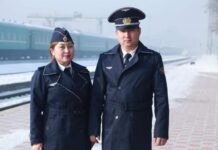 «Кыргыз темир жолунун» кызматкерлери үчүн жаңы форма тигилди