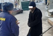 Лейлек районунда милиция кызматкерлери кароосуз калган жайларды текшеришти