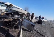 Токмоктогу жол кырсыгынан бир адам көз жумду