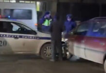 Патрулдук милициянын унаасы жол кырсыкка учурады, – видео