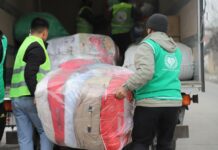 В Бишкеке помощь пострадавшим в Турции теперь принимают только в одном пункте