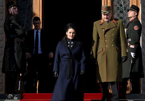 329179845 2201365153395276 4834483810390091703 n Фото: Церемония официальной встречи Садыра Жапарова с президентом Венгрии Каталин Новак