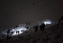 Чоң-Алайда аң уулоого кеткен жаранды кар басып калган