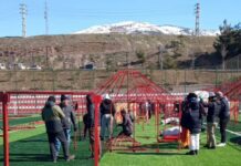 Түркияда Кыргызстан тарабынан жөнөтүлгөн боз үйлөр тигиле баштады, – сүрөт