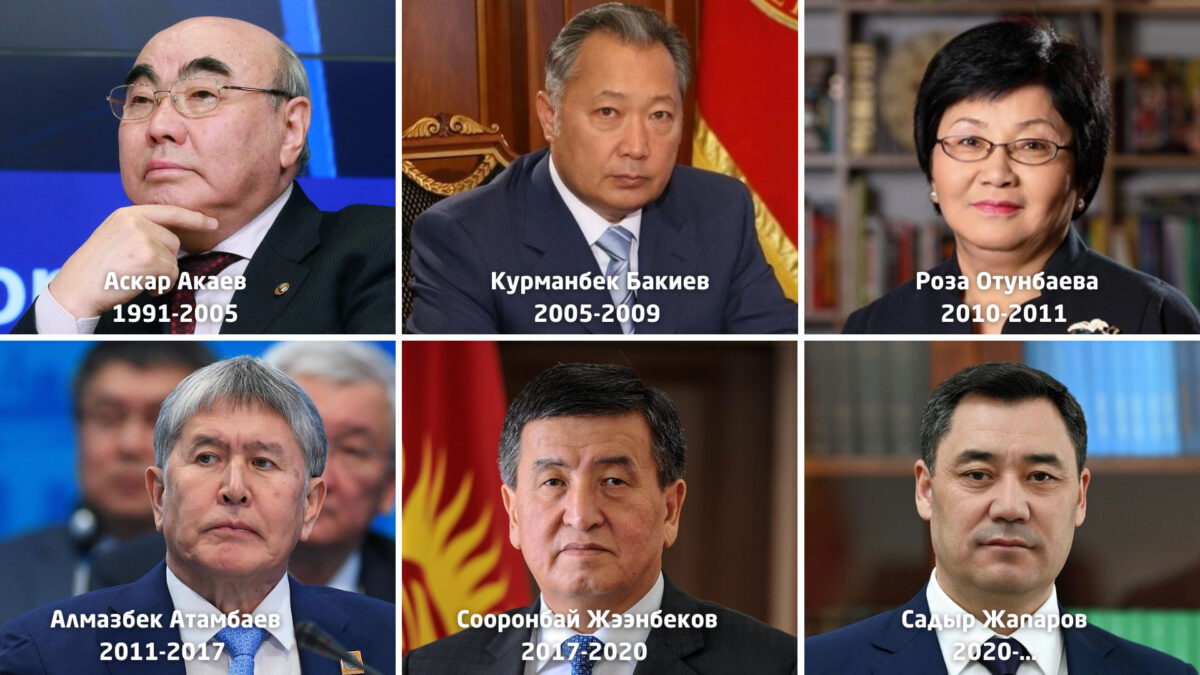 Askar Akaev 1991 2005 1 Кыргызстан: Президентство на грани фола