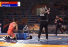 Борец из КР потерял сознание во время схватки на рейтинговом турнире в Египте