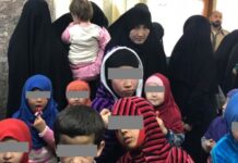 Сириядан Кыргызстанга 18 аял жана 41 бала алынып келинди