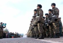 Ошто аскер бөлүктүн кызмат адамдарына кылмыш иш козголду