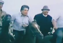 Уникальные кадры: Чингиз Айтматов играет в улак-тартыш