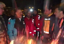 Перед главой Минздрава Турции во время интервью произошел взрыв