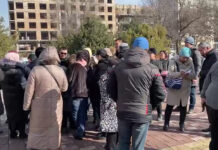 Предприниматели вышли на митинг в Бишкеке. Протестуют против ККМ