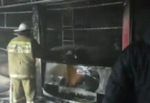 Аламүдүн базарында өрт чыкты