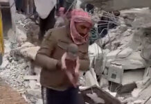 Под завалами в Алеппо родился ребенок. Мать малыша не удалось спасти