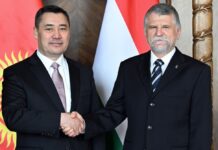 Садыр Жапаров встретился со спикером Национального Собрания Венгрии