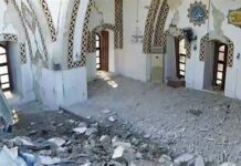 Түркиядагы зилзала VII кылымдагы салынган мечитти кыйраткан