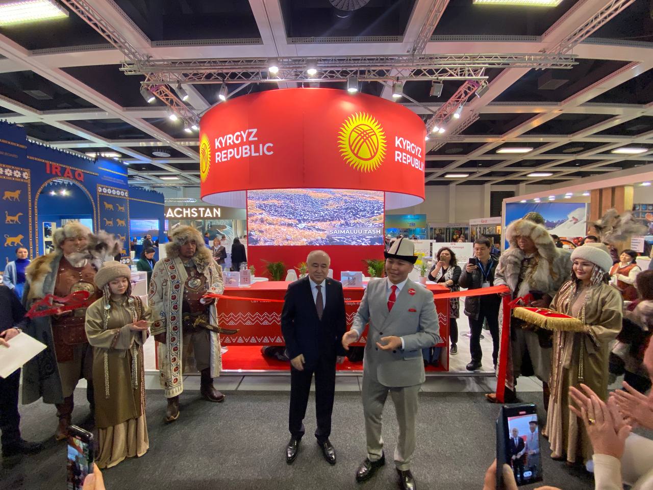 0c087ca5 a289 4d4e a9f8 b077e51022b8 Павильон Кыргызстана открылся на крупнейшей в мире туристической выставке
