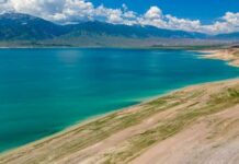 Объем воды в Токтогульском водохранилище опустился до 7,9 млрд кубов