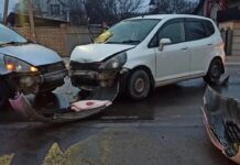 Бишкекте төрт унаанын катышуусунда жол кырсыгы катталды