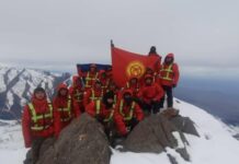 Түркияга барган тоо куткаруучулары 4170 метр бийиктикте машыгуу өткөрдү