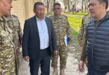 Садыр Жапаров абадан коргонуу бөлүктөрүнө айтпай, барып текшерди