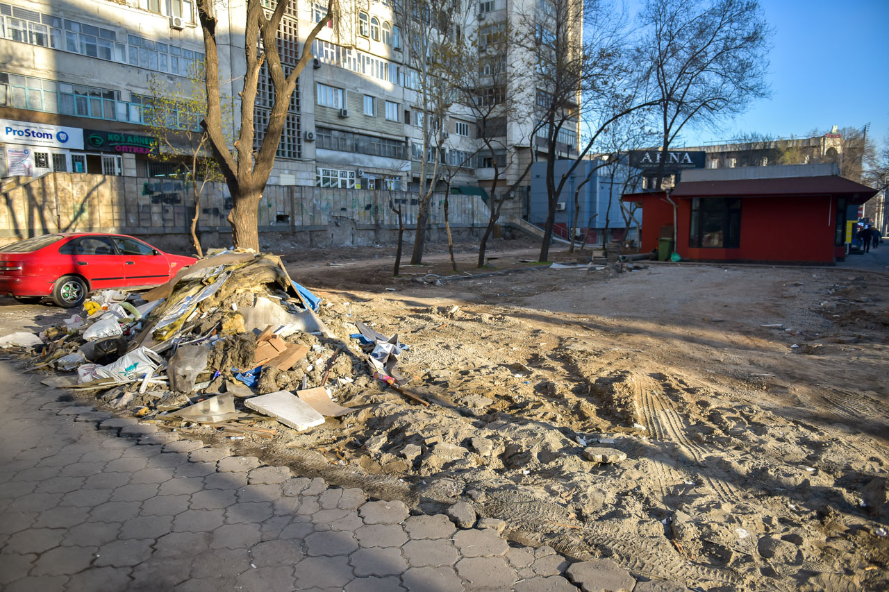 BEK 1821 Сквер, туалет, павильоны и киоски: что появится на Киевской-Советской в Бишкеке