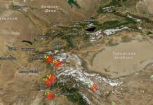 В Баткенской области зарегистрировано землетрясение