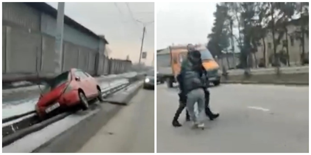 Разбирать между. ДТП Кыргызстан сегодня.