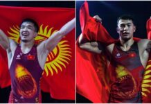 Акжол менен Жоламан Dan Kolov-Nikola Petrov мелдешинде алтын медал тагынды