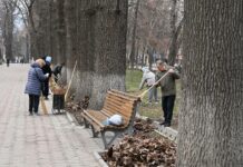 ИИМдин Борбордук аппаратынын кызматкерлери ишембиликке чыгышты