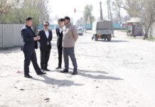 Улицу Ленинскую в Бишкеке наконец отремонтируют