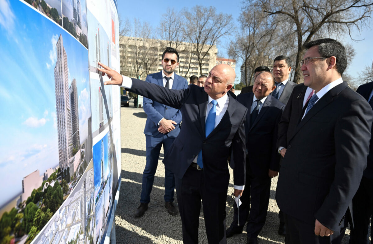 dos 0480 В центре Бишкека строится многофункциональный комплекс за $321 млн - фото