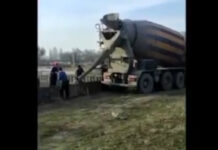 Под Бишкеком мужчина захватил сельхозземли и залил фундамент под забор