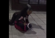 В Кара-Балте неизвестный напал на мужчину с синдромом Дауна — видео