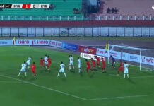 «Кубок трех наций». Сборная КР по футболу вничью сыграла со сборной Мьянмы